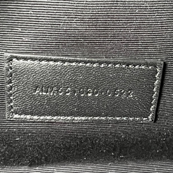 Saint Laurent Monogram YSL-Plaque Quilted Leather Envelope Leather Clutch Pouch - Picture 12 of 12